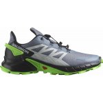 Salomon Supercross 4 M L47315800 flint stone/black/green gecko – Hledejceny.cz