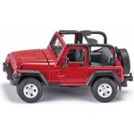 Siku Jeep Wrangler Červený KOV + PLAST – Zboží Dáma