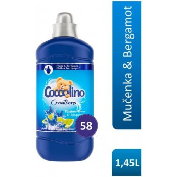 Coccolino Creations Passion Flower & Bergamot aviváž 58 PD 1,45 l