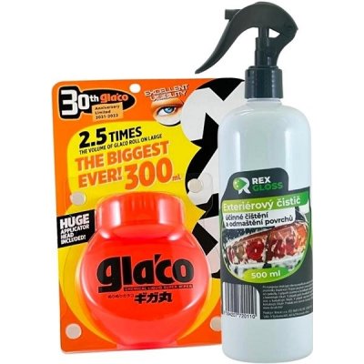 Soft99 Glaco Roll On Max 300 ml + Rexgloss 500 ml – Zbozi.Blesk.cz