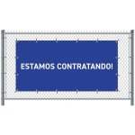 Jansen Display Standardní banner na plot 200 x 100 cm Přijímáme nové zaměstnance španělština modré – Zboží Živě