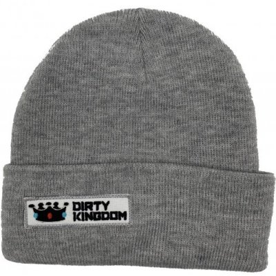 Dirty Kingdom Short beanie gray – Hledejceny.cz