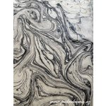 Olino Paperworks Int BV Nepálský ruční papír Lokta metal - mramor smetanová s černou Velikost: vel. A4 – Hledejceny.cz