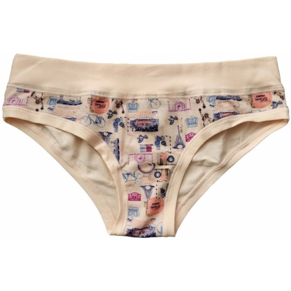 Dětské spodní prádlo Emy Bimba 6484 dívčí kalhotky růžová
