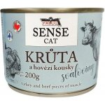 Falco Sense Cat krůta a hovězí 200 g – Hledejceny.cz