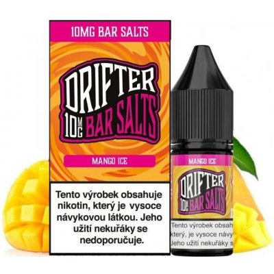 Juice Sauz Drifter Bar Salts Mango Ice 10 ml 10 mg – Zboží Mobilmania