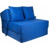 Křeslo Fimex Super Comfort 70x200x15 modré