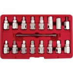 Sada gola hlavic 3/8” KENNEDY na šrouby olejových van 17 ks – Zboží Dáma