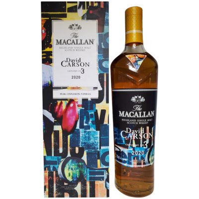 Macallan David Carson Concept no. 3 40,8% 0,7 l (holá láhev)