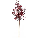 Ego dekor Dekorace větvička s bobulemi 18x53x6cm, plast, červená, pr.18x6cm, ks|Ego dekor – Hledejceny.cz