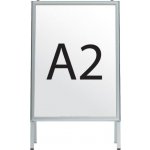 Allboards OWZ_P_03 A2 stříbrný rám – Zboží Dáma