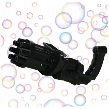 TopKing Elektrická pistole na bubliny černá