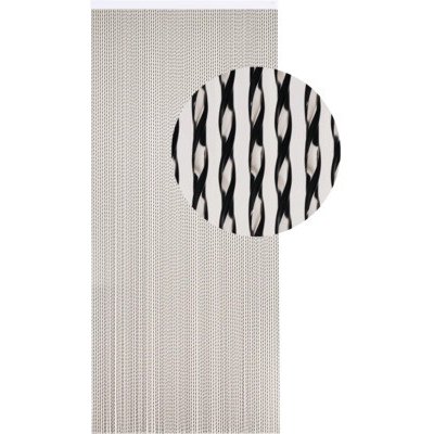 Závěs do dveří Degor Adia černý 60 x 190 cm – Hledejceny.cz