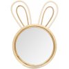 Zrcadlo Atmosphera for Kids Dětské bambusové králík 24 x 38 cm