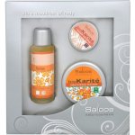 Saloos Relax Relax masážní olej 50 ml + Bio Karité Rakytník balzám 50 ml + Bio Karité balzám na rty 19 ml dárková sada – Hledejceny.cz