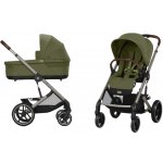 CYBEX Balios S Lux + Cot S Lux 2025 Almond Beige Taupe Frame – Zboží Mobilmania