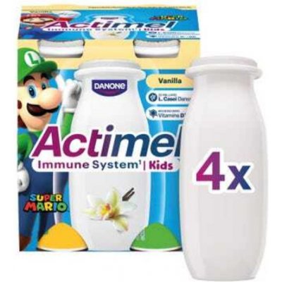 Danone Actimel Kids vanilka 4 x 100 g – Zboží Dáma