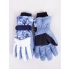 Yoclub dámské zimní lyžařské rukavice REN-0260K-A150 blue