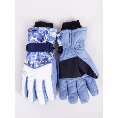 Yoclub dámské zimní lyžařské rukavice REN-0260K-A150 blue – Sleviste.cz