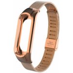 Xiaomi Kovový náramek pro Xiami Mi Band 3 Rose gold, Pánský XMIBAND3SSRG – Zbozi.Blesk.cz