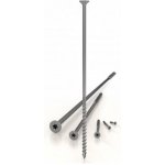 Vruty pro dřevostavby HBS 6x300 zinek bílý – Zboží Mobilmania