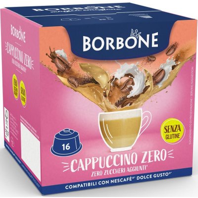 Caffé Borbone Cappuccino ZERO kapsle do Dolce Gusto 16 ks – Zboží Mobilmania