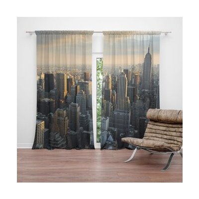 Sablio Závěs New York Skyline: 2ks 140x250cm – Hledejceny.cz