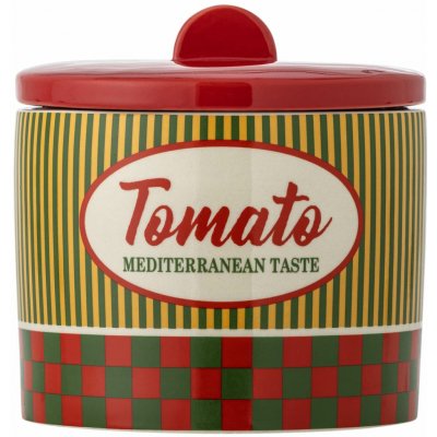 Bloomingville Keramická dóza Stefano Tomato červená keramika 1,8 l – Hledejceny.cz