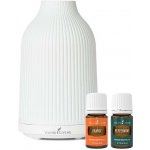 Young Living Ultrazvukový difuzér Adobe Mist + 2 x 5 ml oleje – Hledejceny.cz