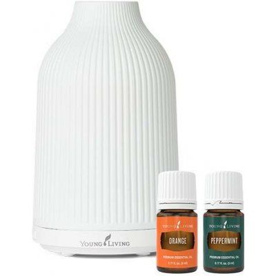 Young Living Ultrazvukový difuzér Adobe Mist + 2 x 5 ml oleje – Hledejceny.cz