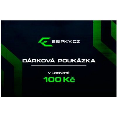 Dárková poukázka 100,- Kč - Emailem – Sleviste.cz