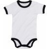 Kojenecké body Babybugz Kojenecké body s krátkým rukávem BZ White