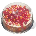 APS Servírovací tác na dort poklop nerez plast v.11cm 30cm – Hledejceny.cz