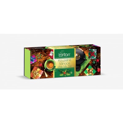 TARLTON kolekce Kouzelné Vánoce Assortment 5 Green Tea 100 x 2 g – Zboží Mobilmania