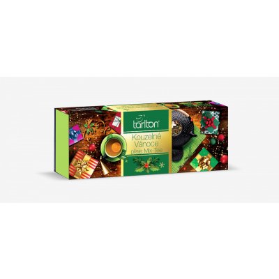 TARLTON kolekce Kouzelné Vánoce Assortment 5 Green Tea 100 x 2 g