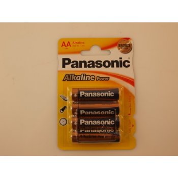 Panasonic Alkaline Power AA 4ks 12036