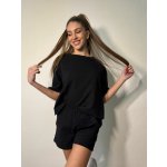 Eshopat Basic dámský teplákový komplet Summer Black – Zboží Mobilmania