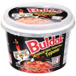 Samyang Rýžové koláčky s příchutí pikantního kuřete Buldak Tteokbokki 185 g – Zboží Dáma