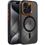 Color Edge Mag Cover kompatibilní s MagSafe pro iPhone 14 černé zlaté – Zboží Mobilmania