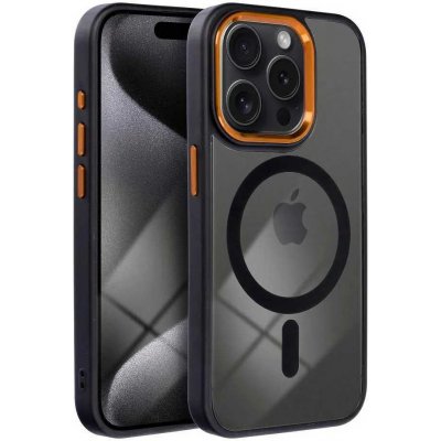 Color Edge Mag Cover kompatibilní s MagSafe pro iPhone 14 černé zlaté – Zboží Mobilmania