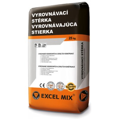 EXCEL MIX Vyrovnávací stěrka Excel Mix, 2-30mm, 25MPa (25kg) – Hledejceny.cz