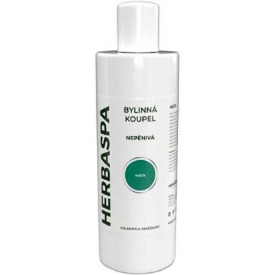 Herbaspa nepěnivá bylinná koupel Máta 400 ml – Sleviste.cz