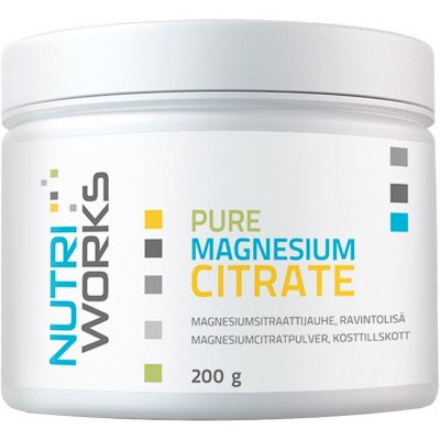 NutriWorks Pure Magnesium Citrate 200 g – Hledejceny.cz