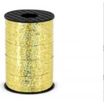 Vázací stuha na balónky zlatá holografická 225m – Zboží Dáma