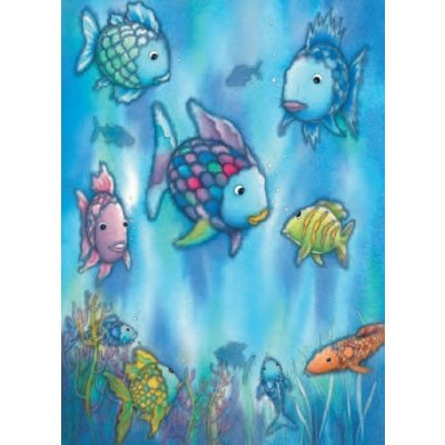 W&G Dětské F426 fototapety The Rainbowfish 183 x 254 cm – Zboží Mobilmania
