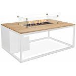 Cosi Loft 120 bílý rám/deska teak – Zboží Dáma