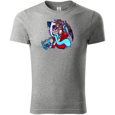 Fortnite Tričko Krampus šedá – Zboží Dáma