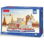 CubicFun 3D puzzle CityLine panorama: Moskva 204 ks – Zbozi.Blesk.cz