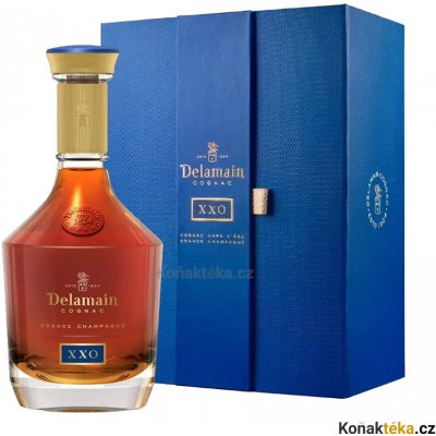 Delamain XXO 40% 0,7 l (dárková kazeta) – Sleviste.cz