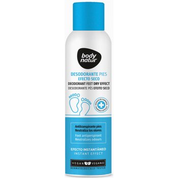 Antiperspirant deodorant pro nohy Body Natur 150 ml
